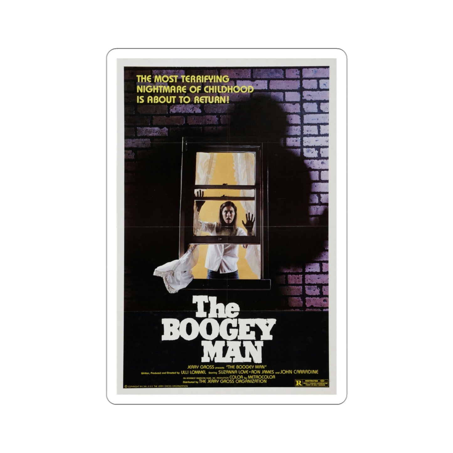 The Boogey Man 1980 Movie Poster STICKER Vinyl Die-Cut Decal-3 Inch-The Sticker Space