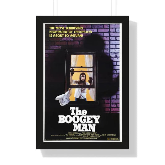 THE BOOGEYMAN 1980 - Framed Movie Poster 16″ x 24″ Black - The Sticker Space