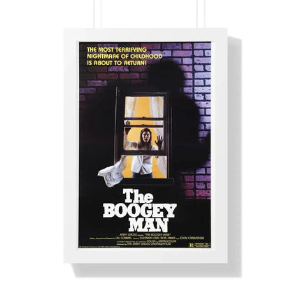 THE BOOGEYMAN 1980 - Framed Movie Poster 16″ x 24″ White - The Sticker Space