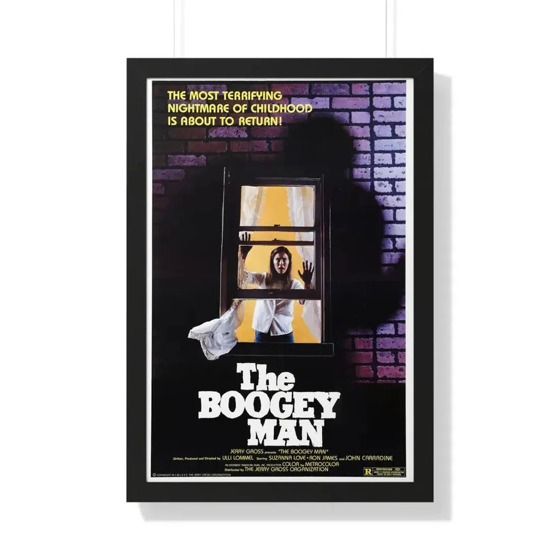 THE BOOGEYMAN 1980 - Framed Movie Poster 20" x 30" Black - The Sticker Space