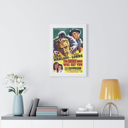 THE BOOGIE MAN WILL GET YOU 1942 - Framed Movie Poster-The Sticker Space