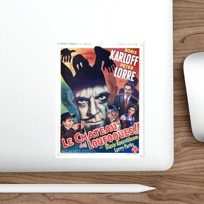 THE BOOGIE MAN WILL GET YOU (BELGIAN) 1942 Movie Poster STICKER Vinyl Die-Cut Decal-The Sticker Space