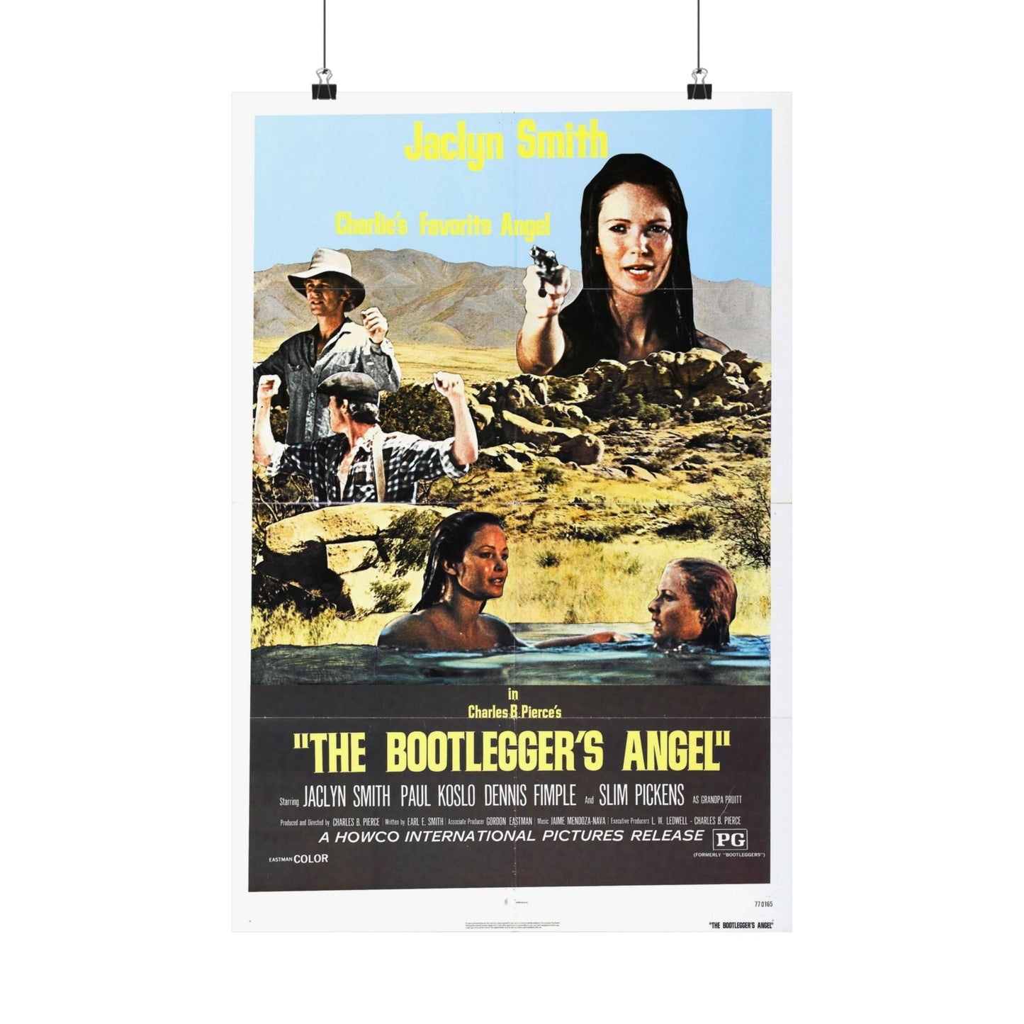 THE BOOTLEGGER'S ANGEL 1974 - Paper Movie Poster-16″ x 24″-The Sticker Space