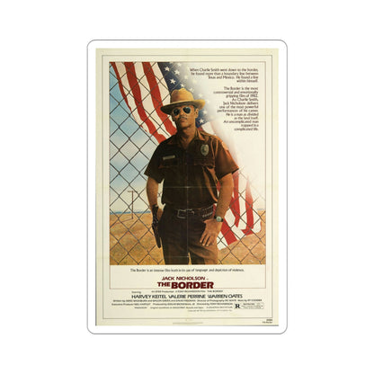 The Border 1982 Movie Poster STICKER Vinyl Die-Cut Decal-3 Inch-The Sticker Space