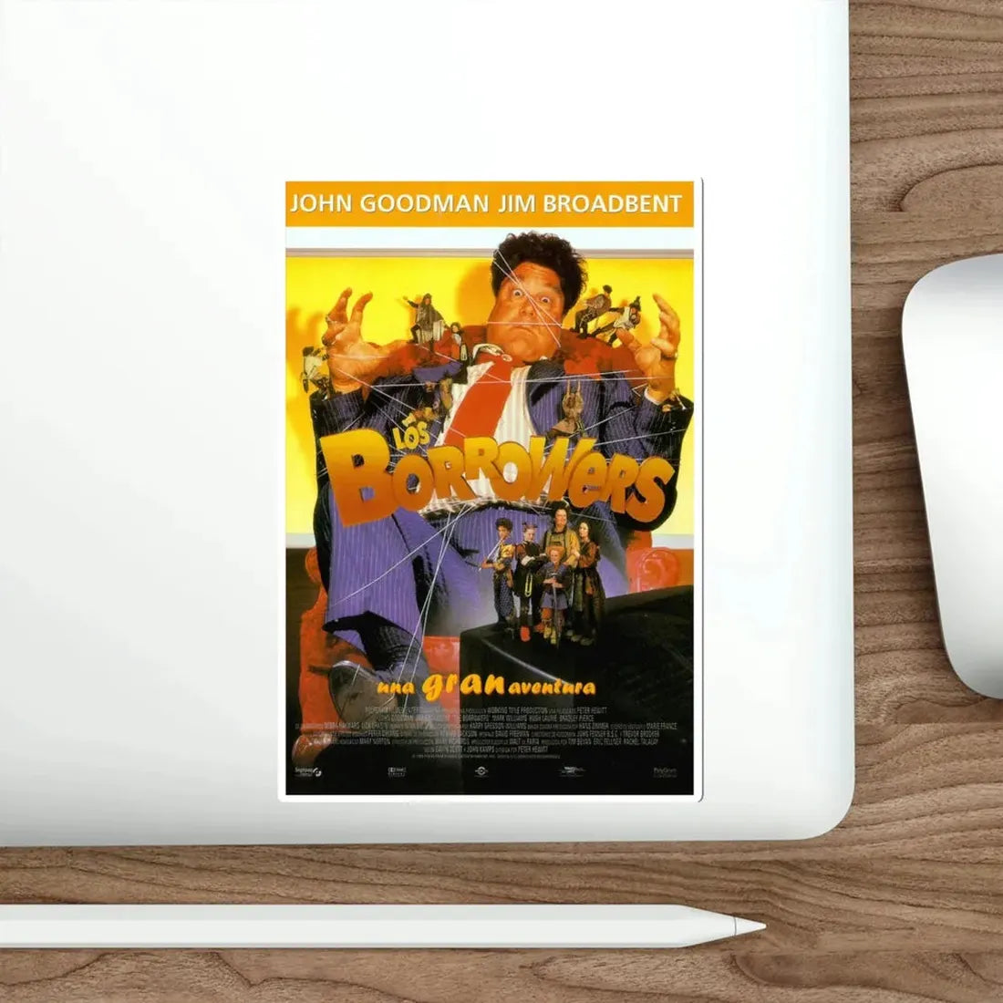 The Borrowers 1998 Movie Poster STICKER Vinyl Die-Cut Decal - The Sticker Space