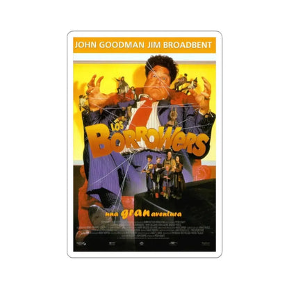 The Borrowers 1998 Movie Poster - STICKER Vinyl Kiss-Cut Decal 4 Inch White - The Sticker Space