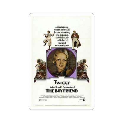 The Boy Friend 1971 Movie Poster STICKER Vinyl Die-Cut Decal-5 Inch-The Sticker Space