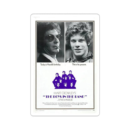 The Boys in the Band 1970 Movie Poster STICKER Vinyl Die-Cut Decal 3 Inch - The Sticker Space