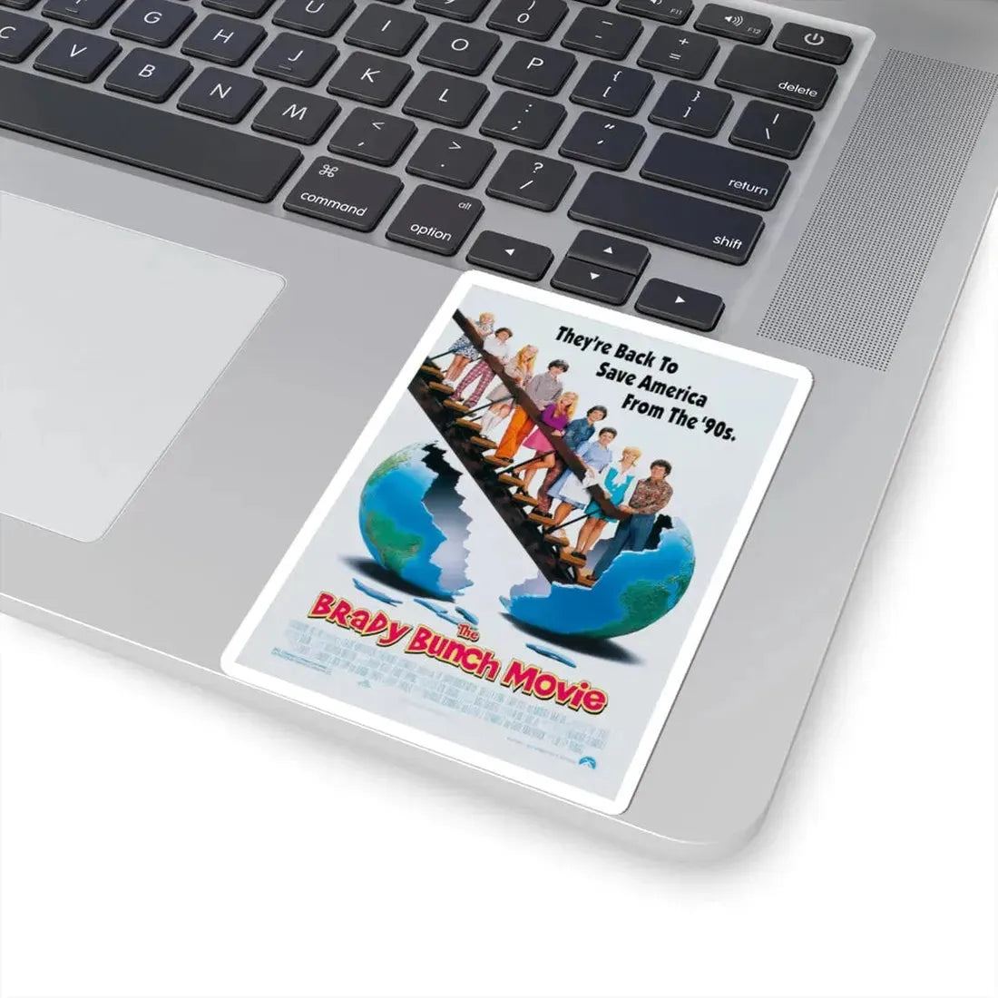 The Brady Bunch Movie 1995 Movie Poster - STICKER Vinyl Kiss-Cut Decal - The Sticker Space