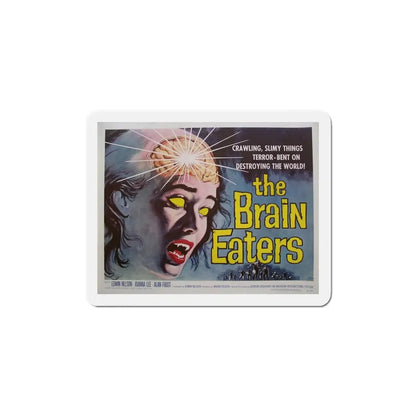 The Brain Eaters 1958 Movie Poster Refrigerator Magnet 6 Inch - The Sticker Space