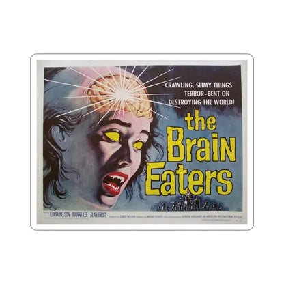 The Brain Eaters 1958 Movie Poster STICKER Vinyl Die-Cut Decal 6 Inch - The Sticker Space