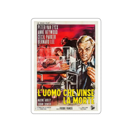 THE BRAIN (ITALIAN) 1962 Movie Poster STICKER Vinyl Die-Cut Decal 2 Inch - The Sticker Space