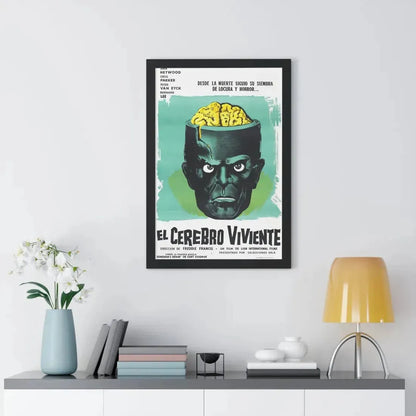 THE BRAIN (SPAIN) 1962 - Framed Movie Poster - The Sticker Space