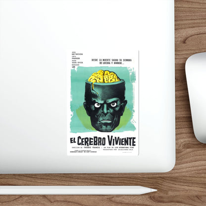 THE BRAIN (SPAIN) 1962 Movie Poster STICKER Vinyl Die-Cut Decal-The Sticker Space