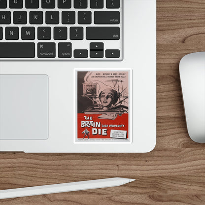 THE BRAIN THAT WOULDN'T DIE 1962 Movie Poster STICKER Vinyl Die-Cut Decal-The Sticker Space