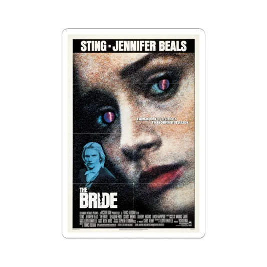 The Bride 1985 Movie Poster - STICKER Vinyl Kiss-Cut Decal 2 Inch White - The Sticker Space