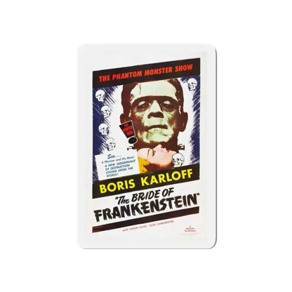 THE BRIDE OF FRANKENSTEIN (2) 1935 Movie Poster - Refrigerator Magnet 3 Inch Die-Cut - The Sticker Space