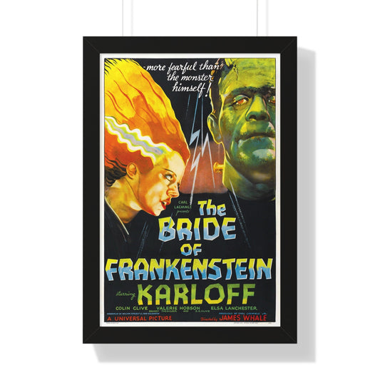 THE BRIDE OF FRANKENSTEIN (3) 1935 - Framed Movie Poster-16″ x 24″-The Sticker Space