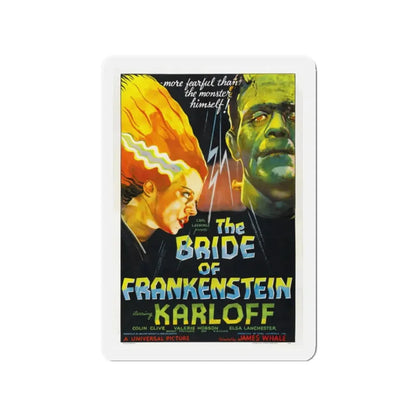 THE BRIDE OF FRANKENSTEIN (3) 1935 Movie Poster - Refrigerator Magnet 2 Inch Die-Cut - The Sticker Space