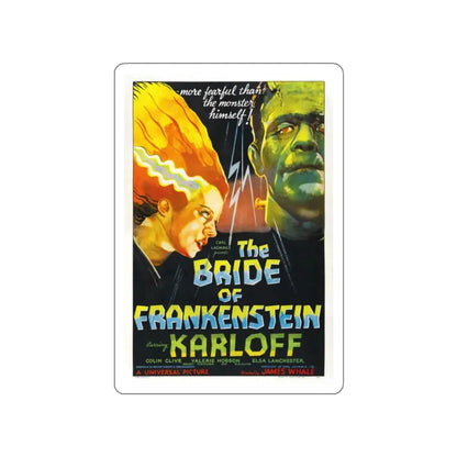 THE BRIDE OF FRANKENSTEIN (3) 1935 Movie Poster STICKER Vinyl Die-Cut Decal 2 Inch - The Sticker Space