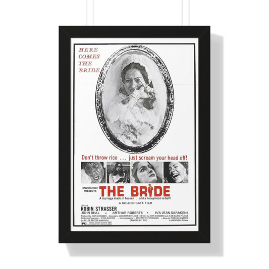 THE BRIDE (THE HOUSE THAT CRIED MURDER) 1973 - Framed Movie Poster-16″ x 24″-The Sticker Space