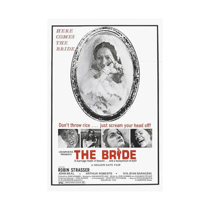 THE BRIDE (THE HOUSE THAT CRIED MURDER) 1973 - Paper Movie Poster - The Sticker Space