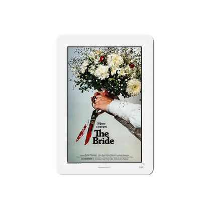 THE BRIDE (THE HOUSE THAT CRIED MURDER) 3 1973 Movie Poster - Refrigerator Magnet 6 Inch Die-Cut - The Sticker Space