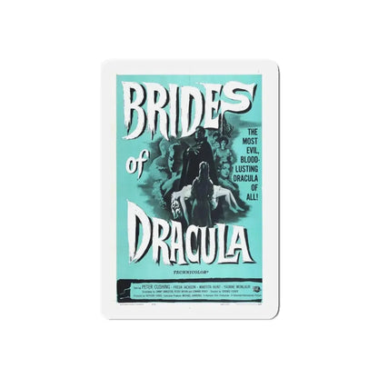 THE BRIDES OF DRACULA (2) 1960 Movie Poster - Refrigerator Magnet 4 Inch Die-Cut - The Sticker Space