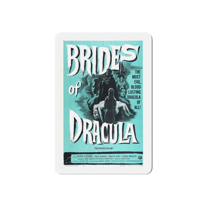 THE BRIDES OF DRACULA (2) 1960 Movie Poster - Refrigerator Magnet-4" x 4"-The Sticker Space