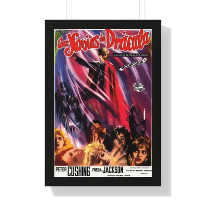 THE BRIDES OF DRACULA (SPANISH) 1960 - Framed Movie Poster 16″ x 24″ Black - The Sticker Space
