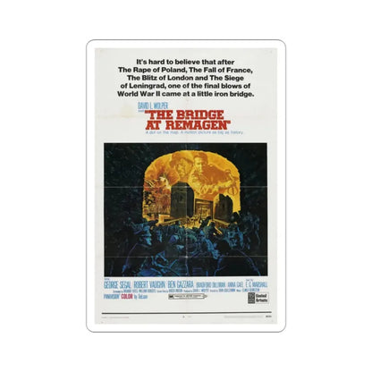 The Bridge at Remagen 1969 Movie Poster STICKER Vinyl Die-Cut Decal 2 Inch - The Sticker Space