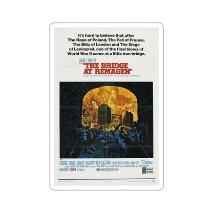 The Bridge at Remagen 1969 Movie Poster STICKER Vinyl Die-Cut Decal 6 Inch - The Sticker Space
