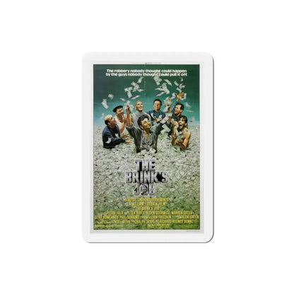 The Brink's Job 1978 Movie Poster Refrigerator Magnet 2 Inch - The Sticker Space