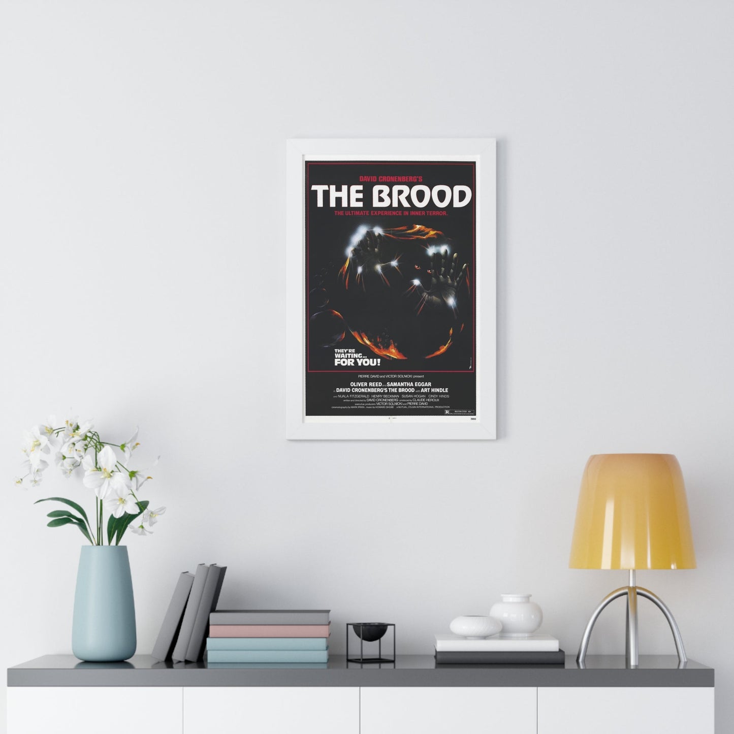 THE BROOD 1979 - Framed Movie Poster-The Sticker Space