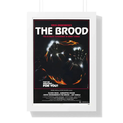 THE BROOD 1979 - Framed Movie Poster 16″ x 24″ White - The Sticker Space
