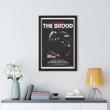 THE BROOD 1979 - Framed Movie Poster-The Sticker Space