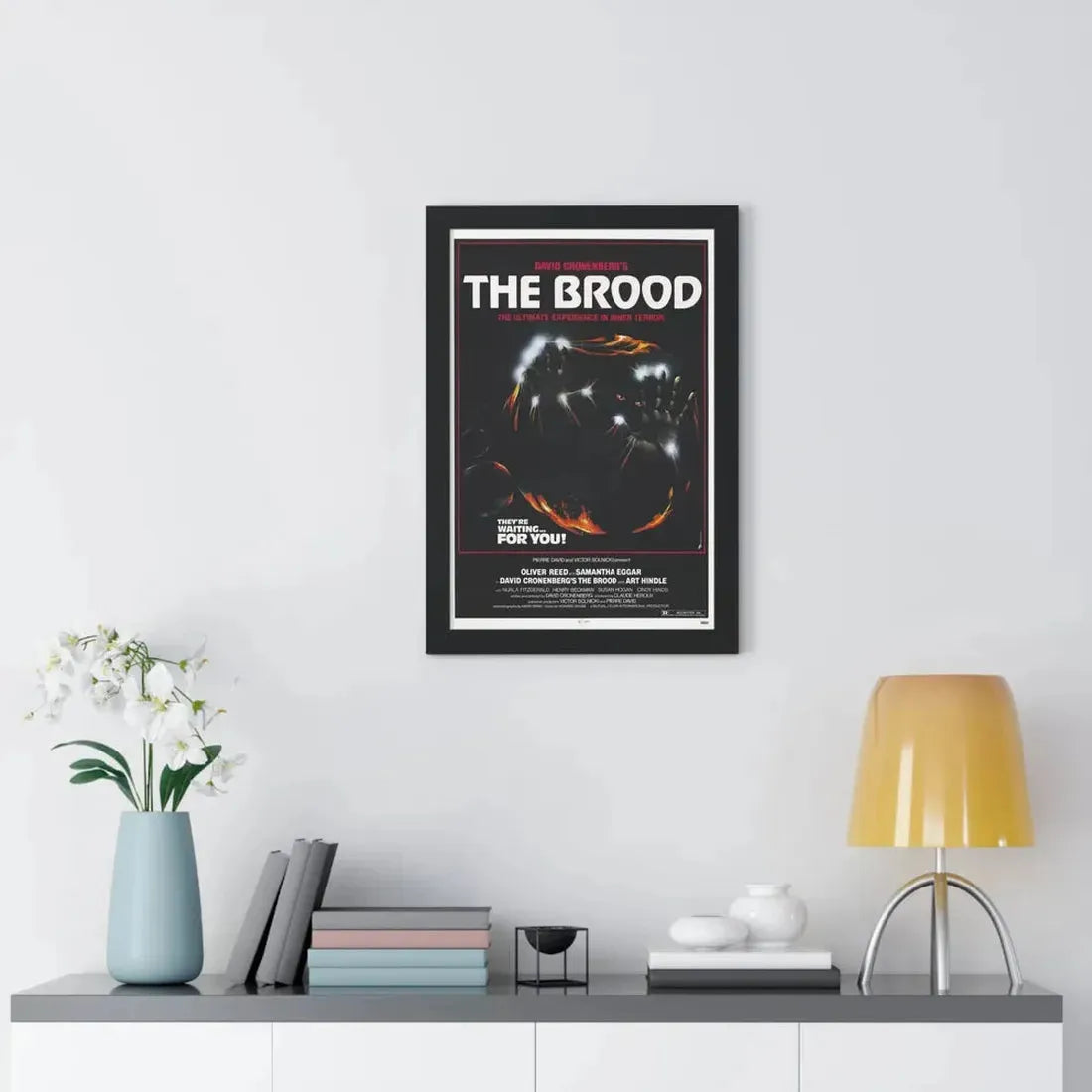 THE BROOD 1979 - Framed Movie Poster - The Sticker Space