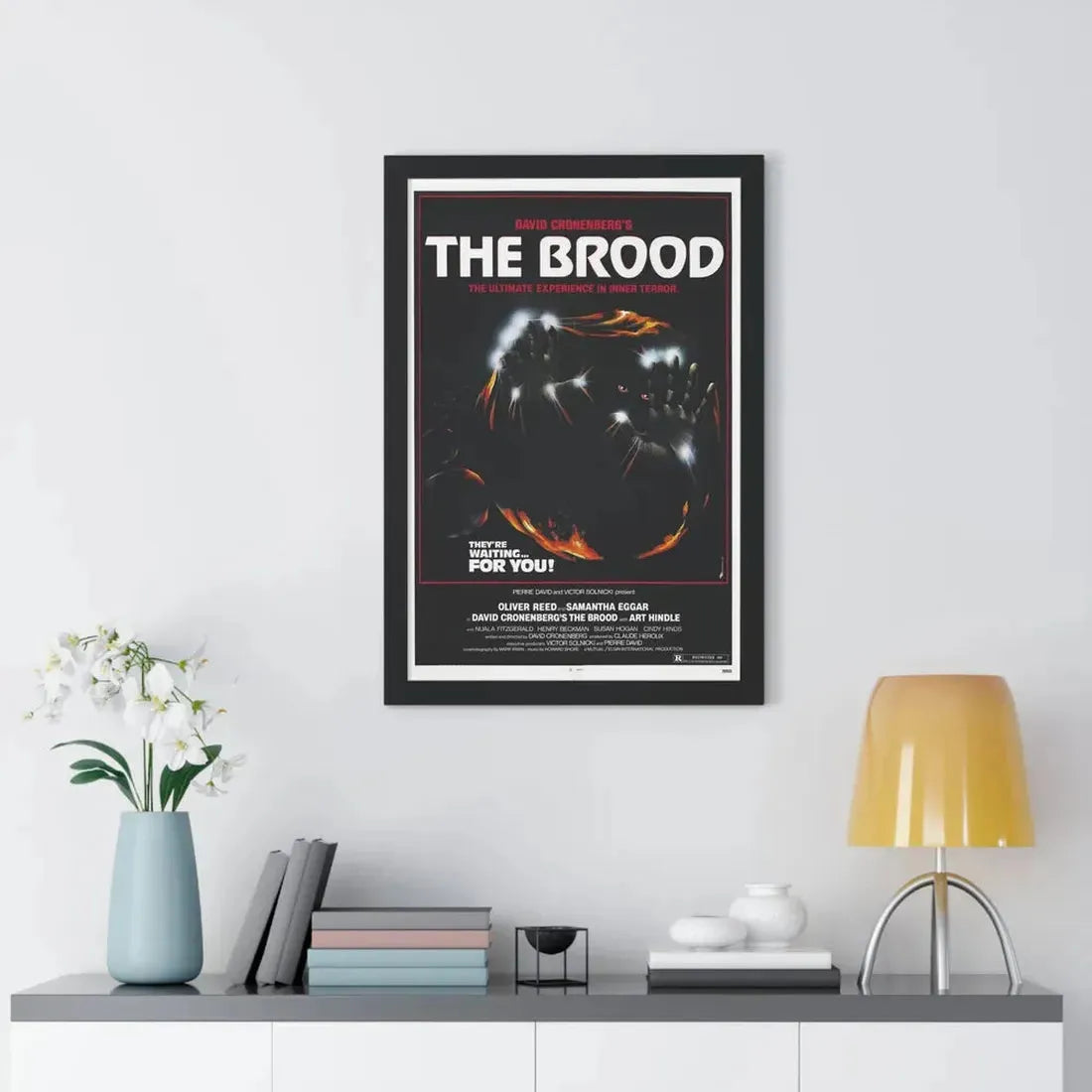 THE BROOD 1979 - Framed Movie Poster - The Sticker Space