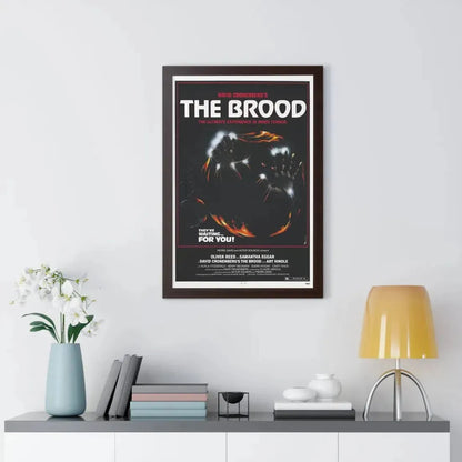 THE BROOD 1979 - Framed Movie Poster - The Sticker Space