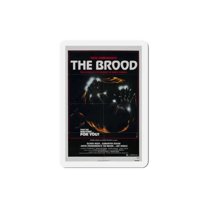 The Brood 1979 Movie Poster Refrigerator Magnet 3 Inch - The Sticker Space