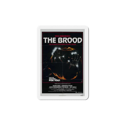 The Brood 1979 Movie Poster Refrigerator Magnet 5 Inch - The Sticker Space