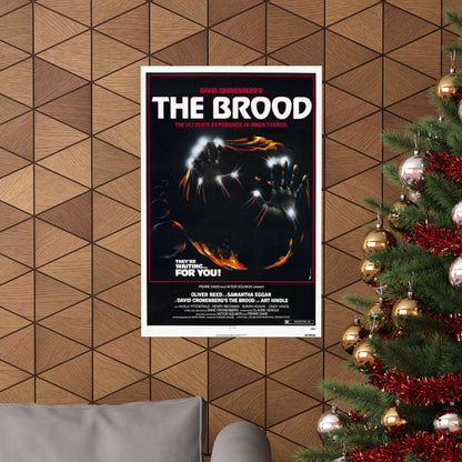 THE BROOD 1979 - Paper Movie Poster-The Sticker Space