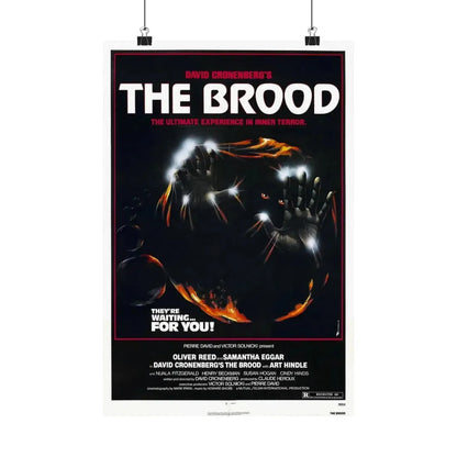 THE BROOD 1979 - Paper Movie Poster 12″ x 18″ Matte - The Sticker Space
