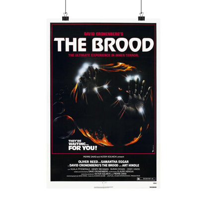 THE BROOD 1979 - Paper Movie Poster-12″ x 18″-The Sticker Space