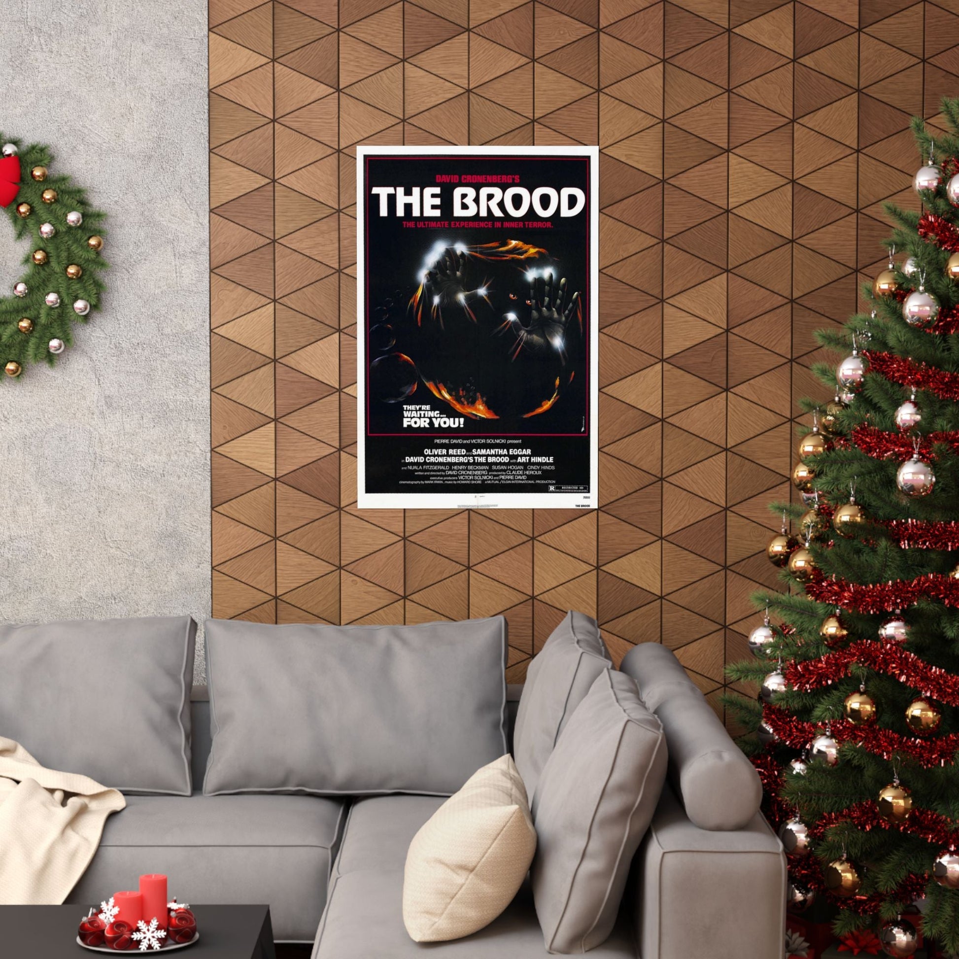 THE BROOD 1979 - Paper Movie Poster-The Sticker Space