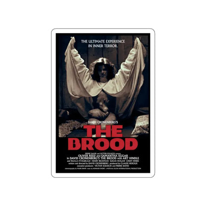 THE BROOD (2) 1979 Movie Poster STICKER Vinyl Die-Cut Decal 3 Inch - The Sticker Space