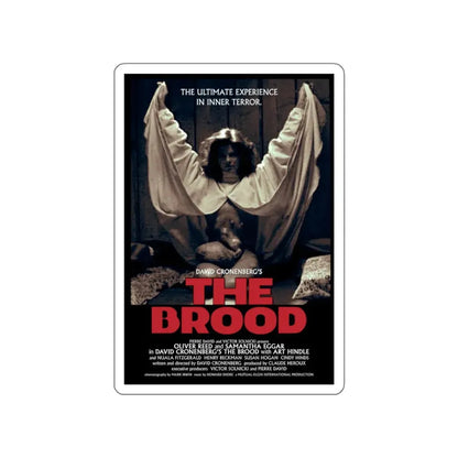 THE BROOD (2) 1979 Movie Poster STICKER Vinyl Die-Cut Decal 4 Inch - The Sticker Space