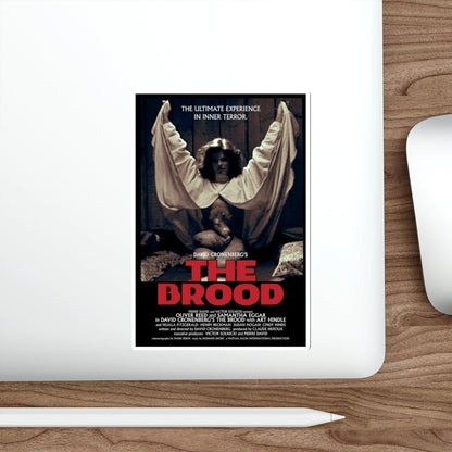 THE BROOD (2) 1979 Movie Poster STICKER Vinyl Die-Cut Decal-The Sticker Space