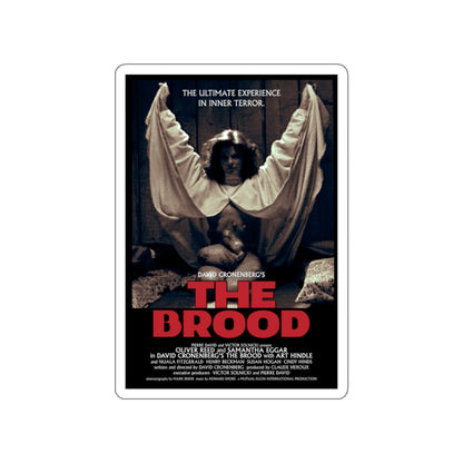 THE BROOD (2) 1979 Movie Poster STICKER Vinyl Die-Cut Decal-White-The Sticker Space