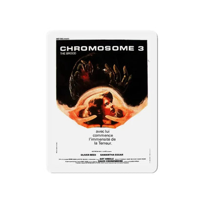 THE BROOD (4) 1979 Movie Poster - Refrigerator Magnet 3 Inch Die-Cut - The Sticker Space